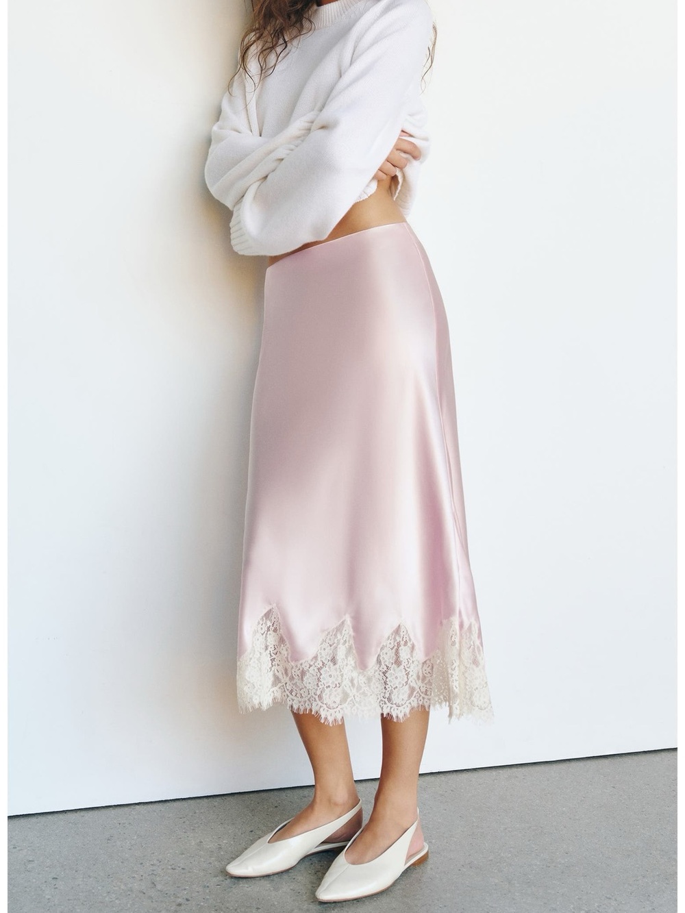 Reformation Carolina Satin Maxi Skirt XS